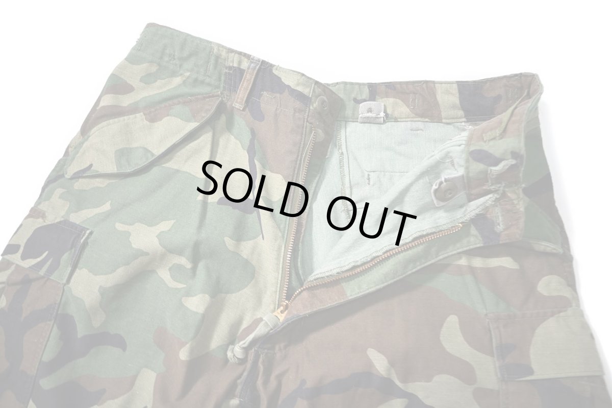 画像5: Used Us Army Customized M-65 Jorts Woodland Camo (5)