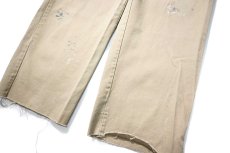 画像3: Used Red Kap Painted Work Pants Khaki made in USA (3)