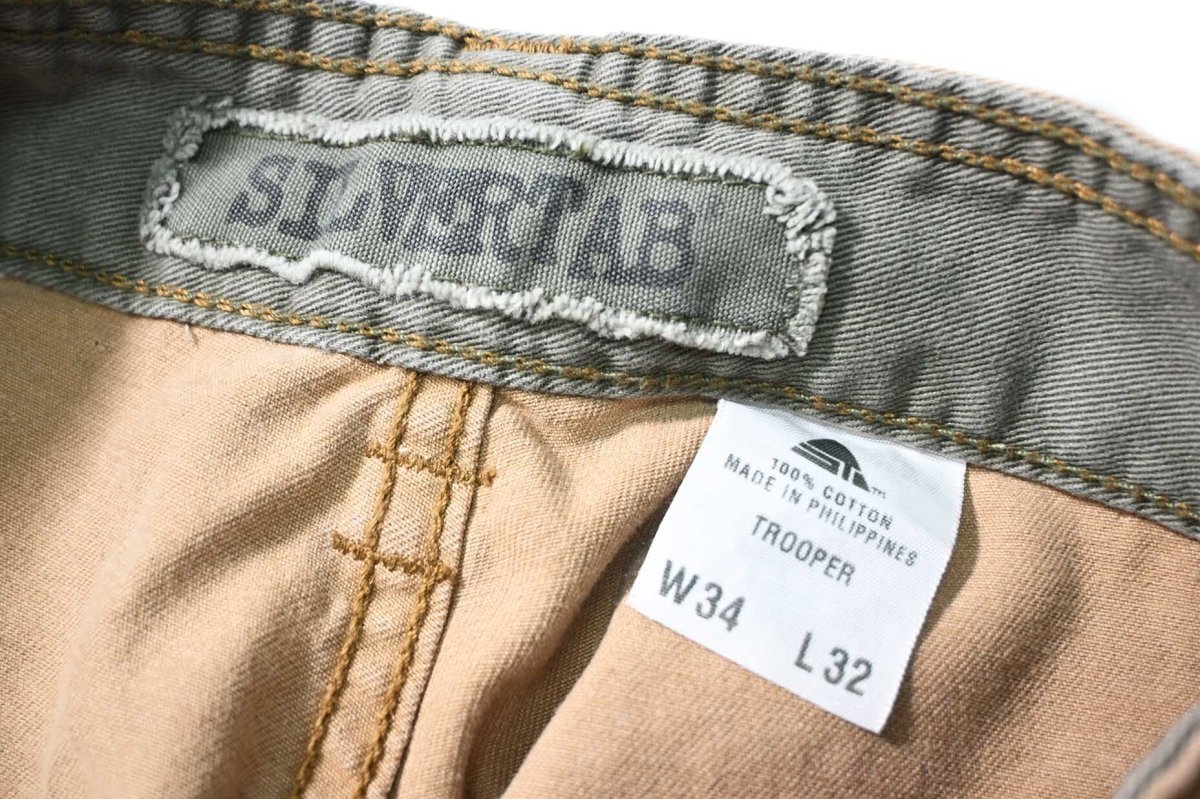 画像9: 00s Deadstock Levi's Silver Tab M47 Cargo Pants Khaki リーバイス (9)