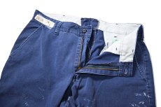 画像5: Used Red Kap Painted Work Pants Navy (5)
