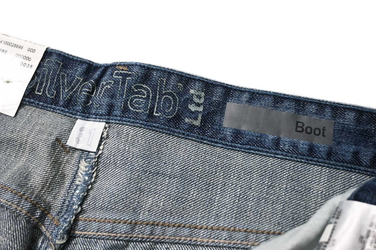 画像7: 00s Deadstock Levi's Silver Tab Boot Denim Pants #0006 リーバイス (7)