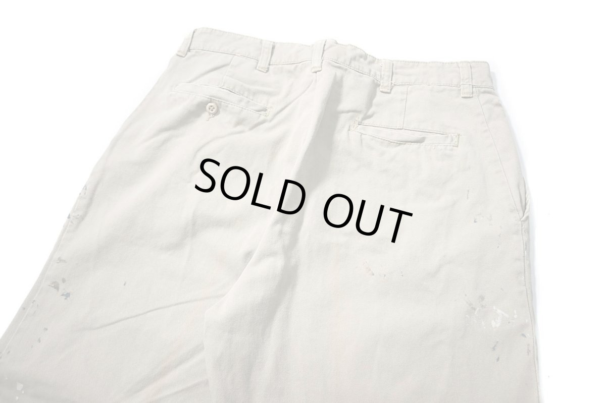 画像4: Used Red Kap Painted Work Pants Khaki (4)