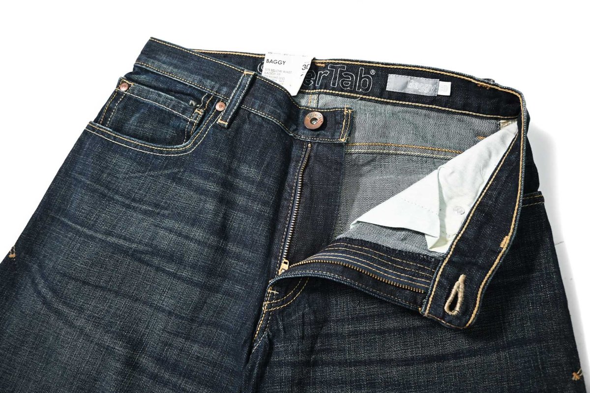 画像6: 00s Deadstock Levi's Silver Tab Baggy Denim Pants #0025 リーバイス (6)