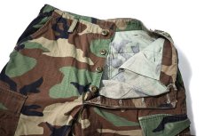 画像5: Used Us Army Customized Combat Jorts Woodland Camo (5)