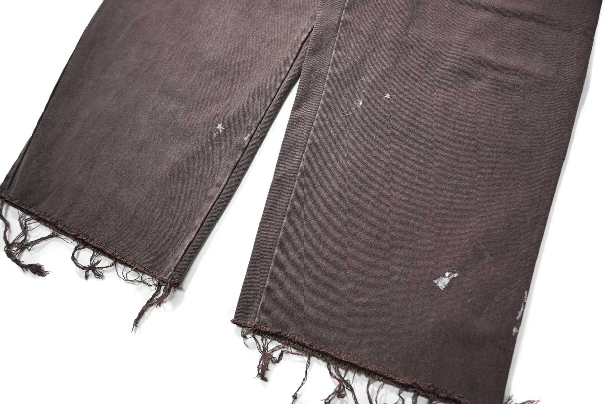 画像3: Used Red Kap Painted Work Pants Brown (3)