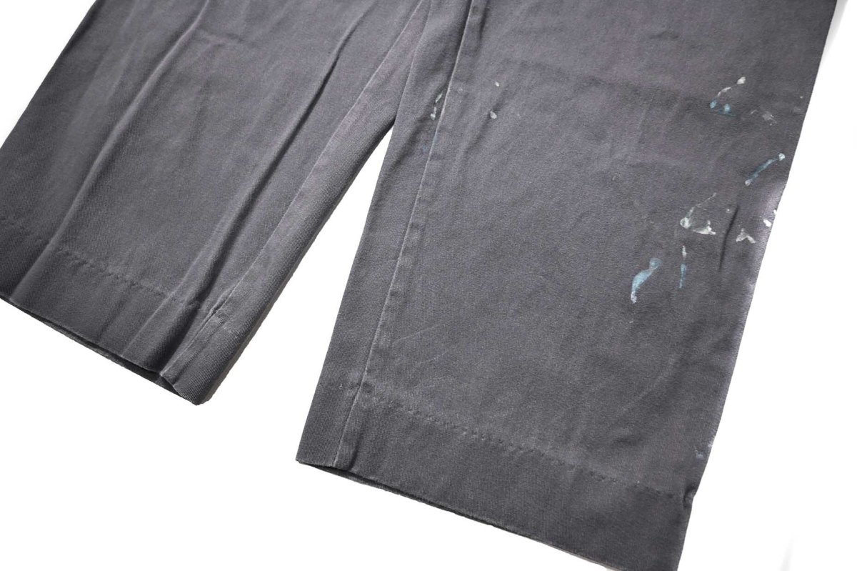 画像3: Used Red Kap Painted Work Pants Charcoal (3)