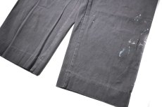 画像3: Used Red Kap Painted Work Pants Charcoal (3)