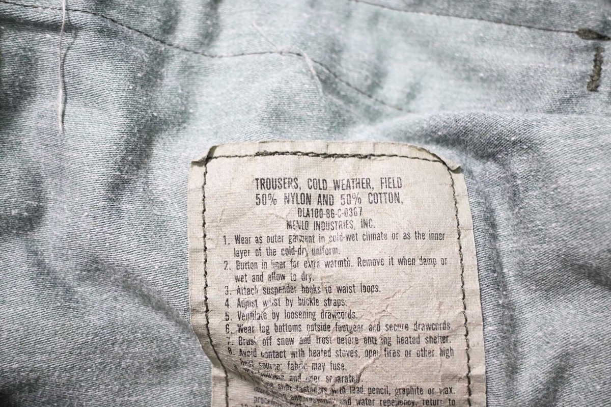 画像7: Used Us Army Customized M-65 Jorts Woodland Camo (7)