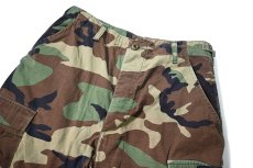 画像2: Used Us Army Customized Combat Jorts Woodland Camo (2)