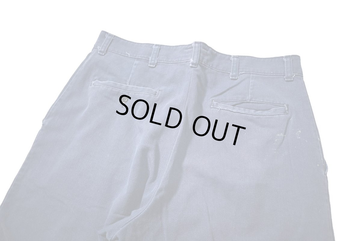 画像4: Used Red Kap Painted Work Pants Navy (4)