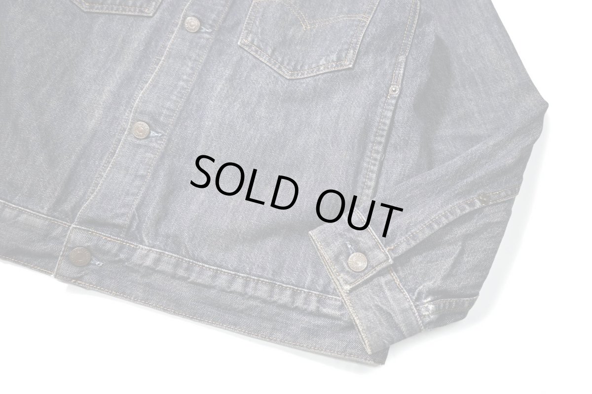 画像4: 00s Euro Levi's 70511-04 Denim Trucker Jacket (4)