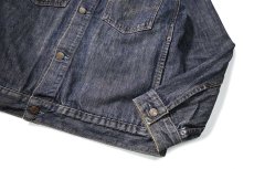 画像4: 00s Euro Levi's 70511-04 Denim Trucker Jacket (4)