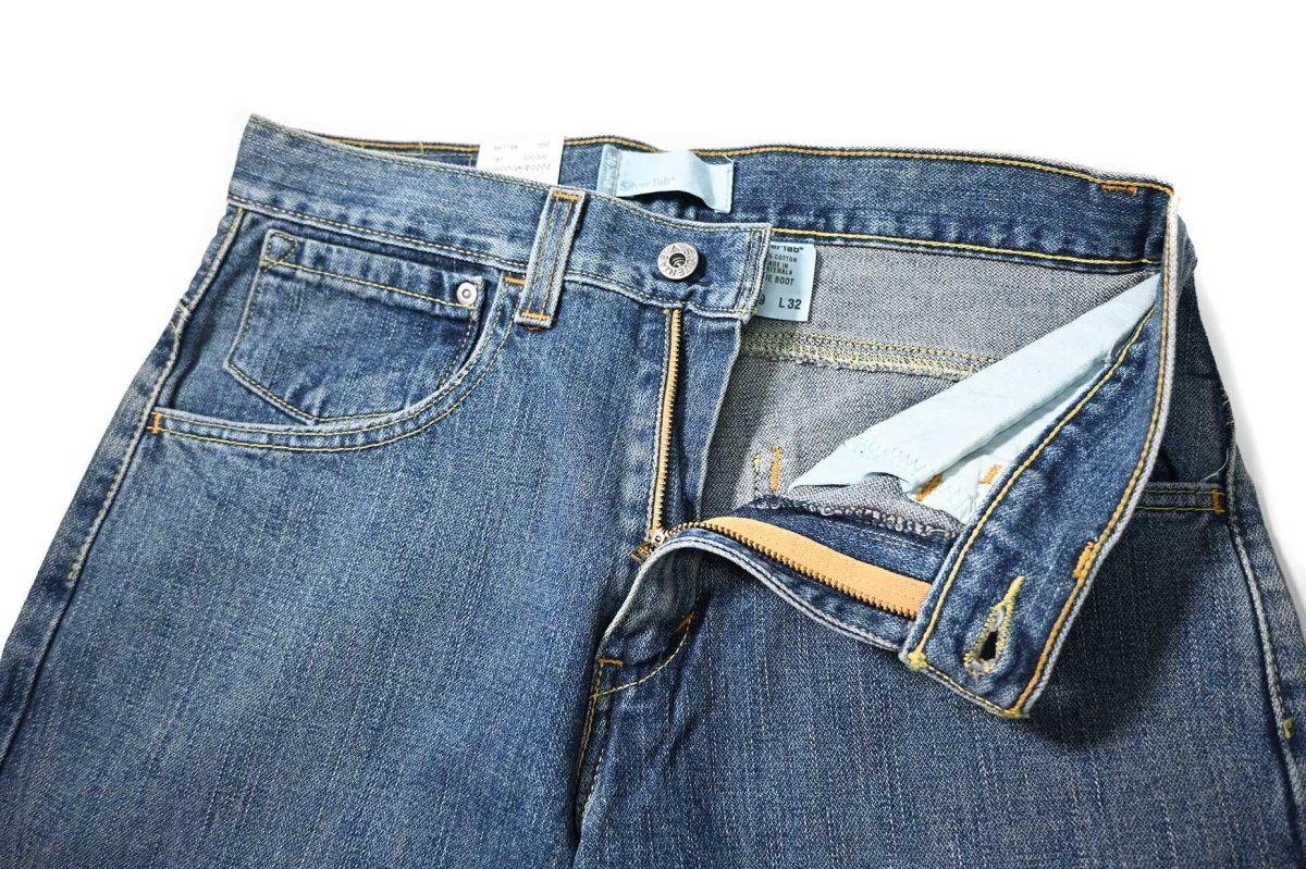 画像6: 00s Deadstock Levi's Silver Tab True Boot Denim Pants #0034 リーバイス (6)