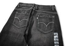 画像5: 00s Deadstock Levi's Silver Tab Boot Denim Pants Black リーバイス (5)