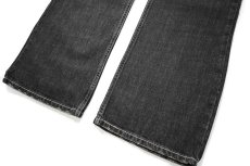 画像4: 00s Deadstock Levi's Silver Tab Boot Denim Pants Black リーバイス (4)