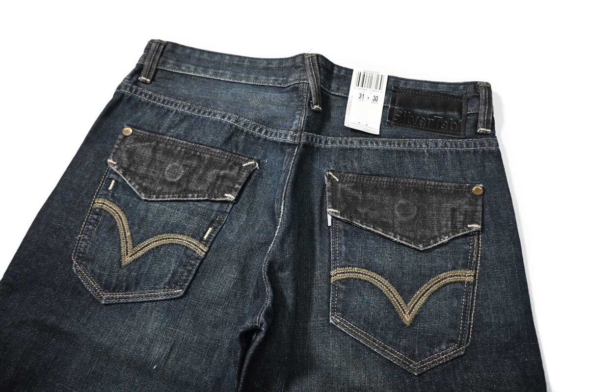 画像5: 00s Deadstock Levi's Silver Tab Boot Denim Pants #0005 リーバイス (5)