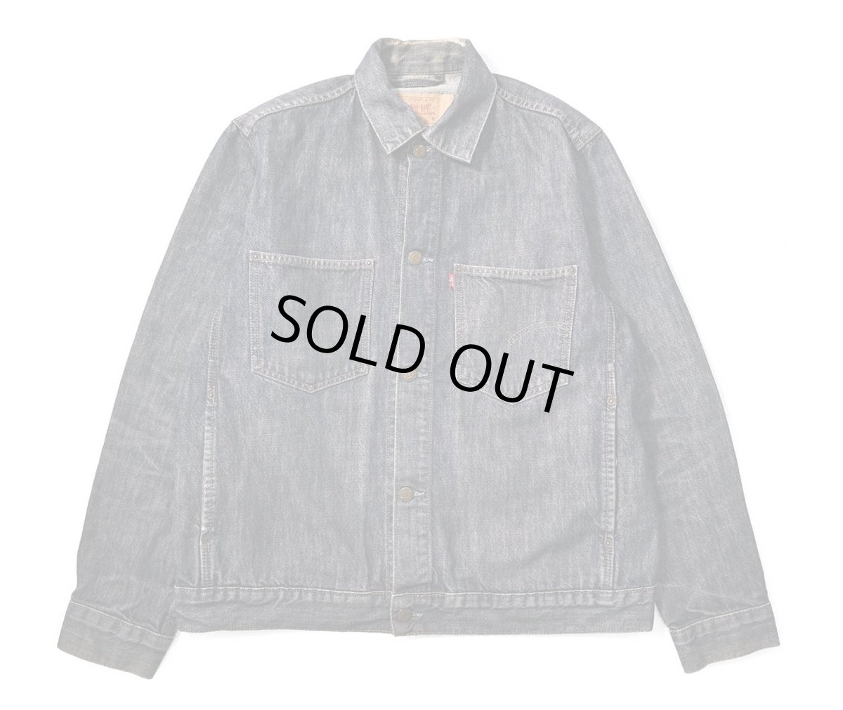 画像1: 00s Euro Levi's 70511-04 Denim Trucker Jacket (1)