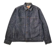 画像1: 00s Euro Levi's 70511-04 Denim Trucker Jacket (1)
