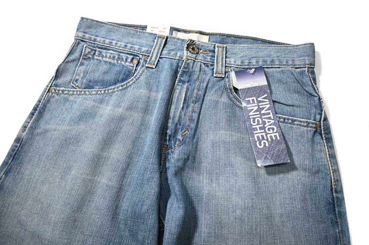 画像3: 00s Deadstock Levi's Silver Tab True Boot Denim Pants #0744 リーバイス (3)