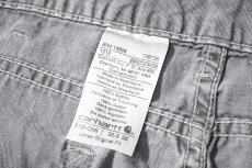 画像6: 18' Used Carhartt B159 Canvas Utility Work Pants Charcoal カーハート (6)