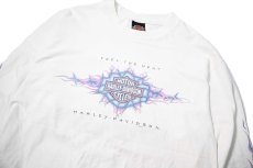 画像2: 90s Used Harley-Davidson L/S Print Tee made in USA (2)