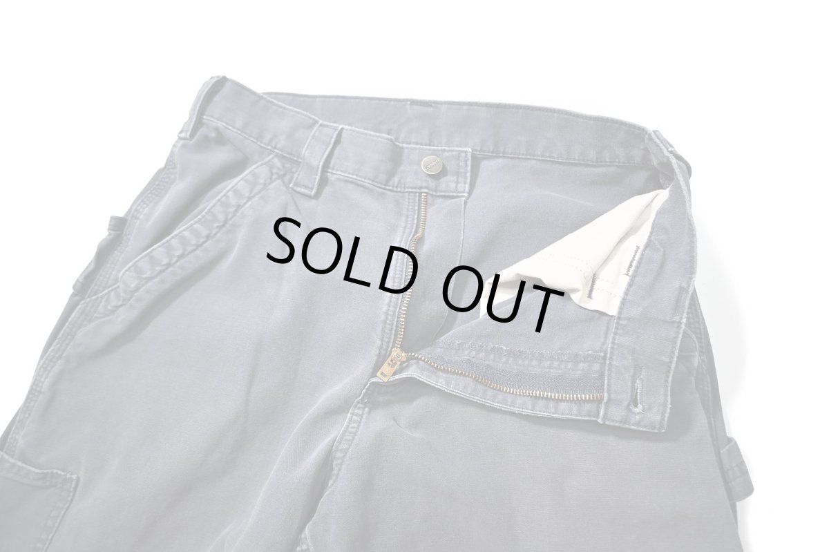 画像6: 21' Used Carhartt B151 Canvas Utility Work Pants Navy カーハート (6)