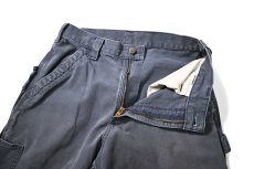 画像6: 21' Used Carhartt B151 Canvas Utility Work Pants Navy カーハート (6)