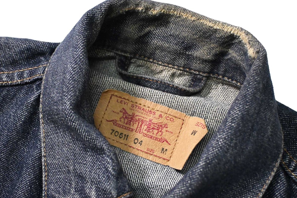 画像5: 00s Euro Levi's 70511-04 Denim Trucker Jacket (5)