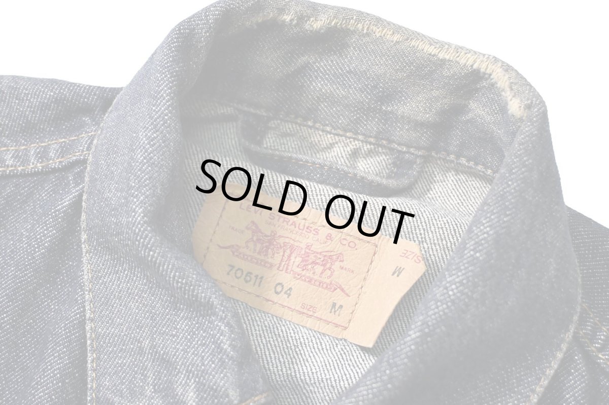 画像5: 00s Euro Levi's 70511-04 Denim Trucker Jacket (5)