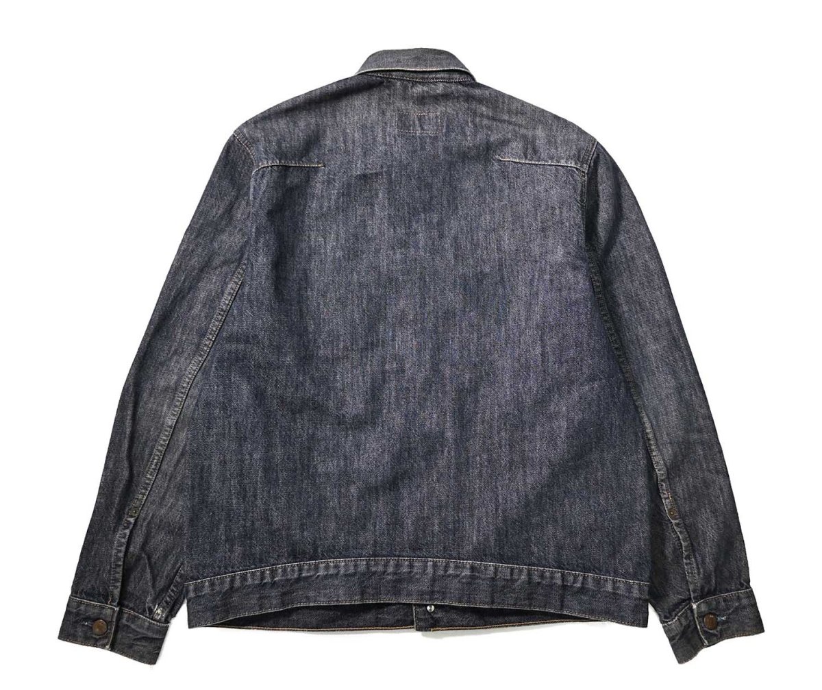 画像2: 00s Euro Levi's 70511-04 Denim Trucker Jacket (2)