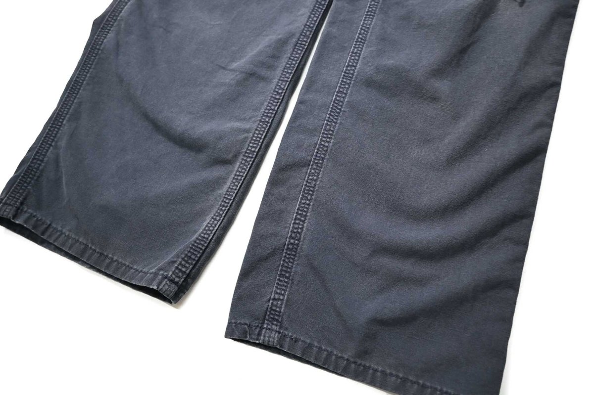 画像3: 21' Used Carhartt B151 Canvas Utility Work Pants Navy カーハート (3)