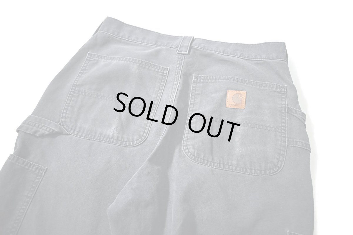 画像5: 21' Used Carhartt B151 Canvas Utility Work Pants Navy カーハート (5)