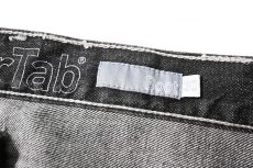 画像7: 00s Deadstock Levi's Silver Tab Boot Denim Pants Black リーバイス (7)