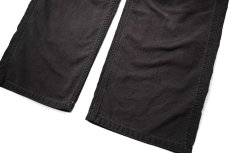 画像3: 13' Used Carhartt B151 Canvas Utility Work Pants Black カーハート (3)
