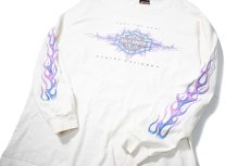 画像4: 90s Used Harley-Davidson L/S Print Tee made in USA (4)