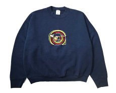 画像1: 90s Used Disney Embroidered Sweat Shirt made in USA (1)