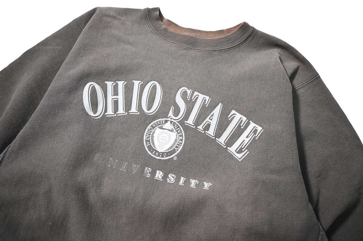 画像2: 90s Used Champion Reverse Weave Sweat Shirt "Ohio State University" made in USA (2)