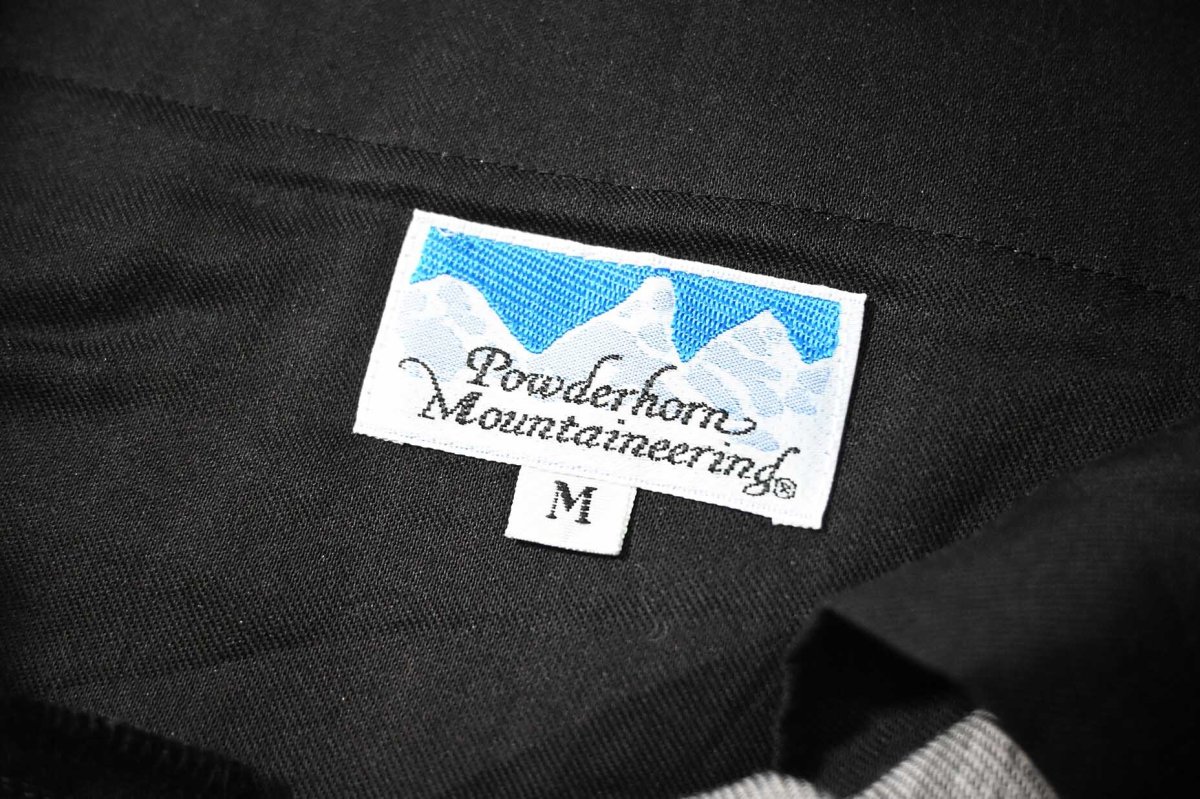 画像5: Powderhorn Mountaineering Black Denim Easy Pants (5)