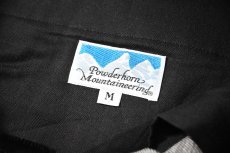 画像5: Powderhorn Mountaineering Black Denim Easy Pants (5)