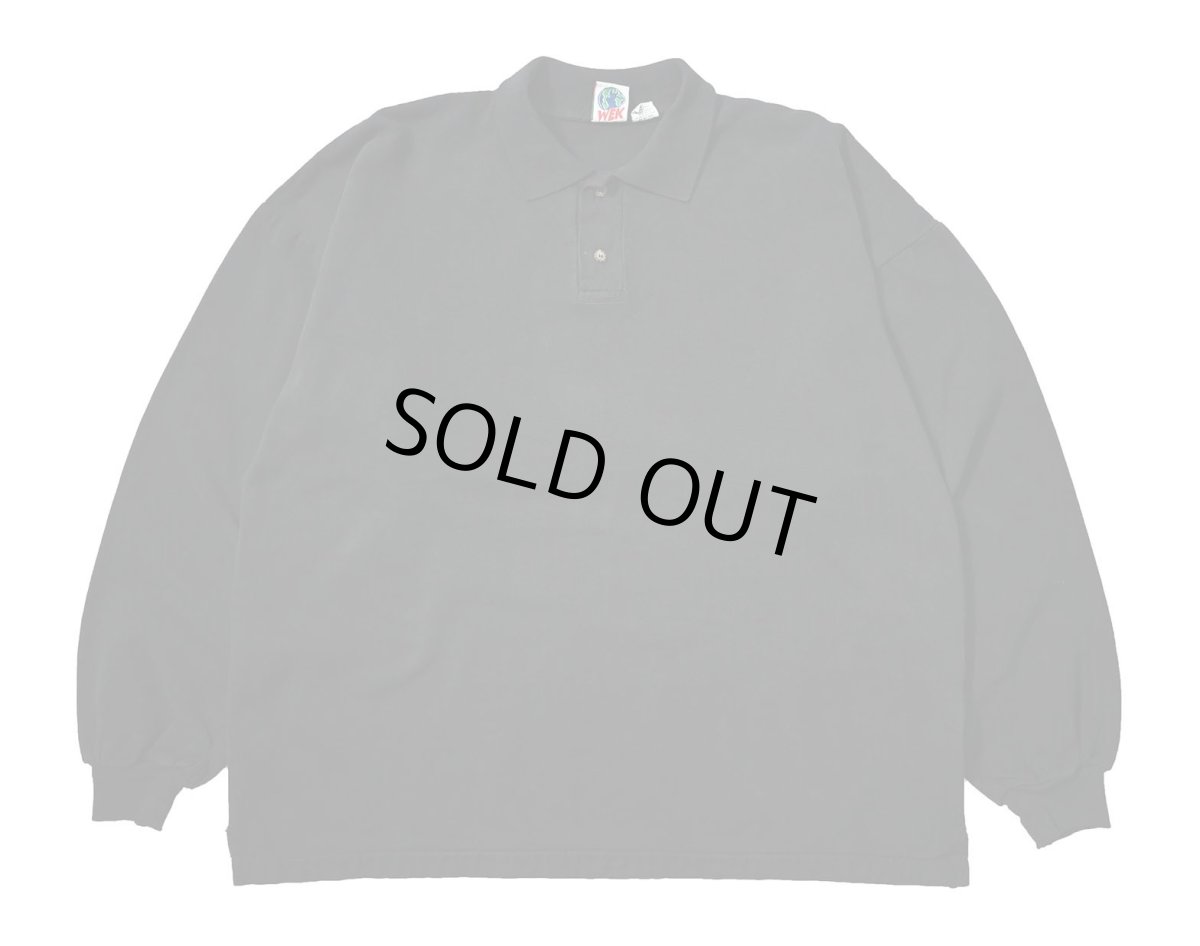 画像1: Used Wek Sweat Polo made in USA (1)