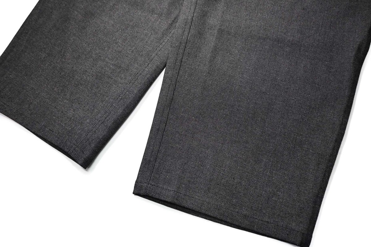 画像3: Powderhorn Mountaineering Black Denim Easy Pants (3)