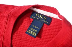 画像4: Used Polo Ralph Lauren L/S Thermal Red (4)