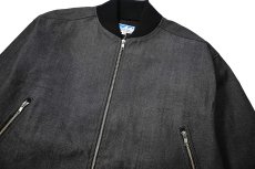 画像2: Powderhorn Mountaineering Black Denim Jacket (2)