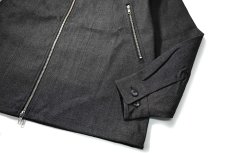画像3: Powderhorn Mountaineering Black Denim Jacket (3)