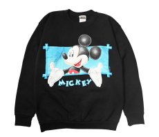 画像1: 90s Used Disney Print Sweat Shirt made in USA (1)