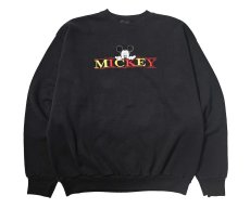 画像1: 90s Used Disney Embroidered Sweat Shirt made in USA (1)