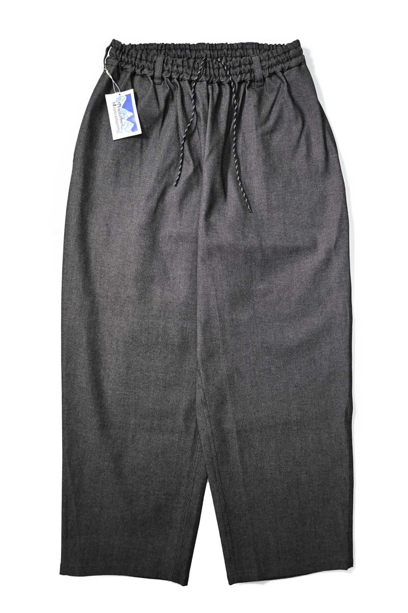 画像1: Powderhorn Mountaineering Black Denim Easy Pants (1)