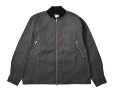 画像1: Powderhorn Mountaineering Black Denim Jacket (1)