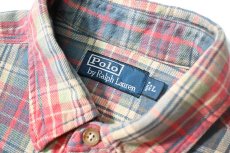 画像4: 90-00s Used Polo Ralph Lauren Flannel Shirt (4)