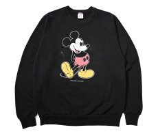 画像1: 80-90s Used Disney Raglan Sleeve Sweat Shirt made in USA (1)